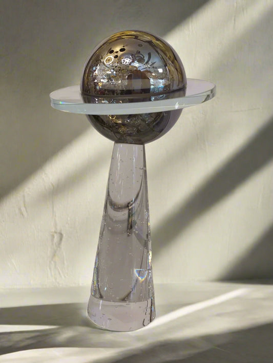 Sculpture Décorative Moderne en Verre – Élégance et Raffinement pour votre Intérieur