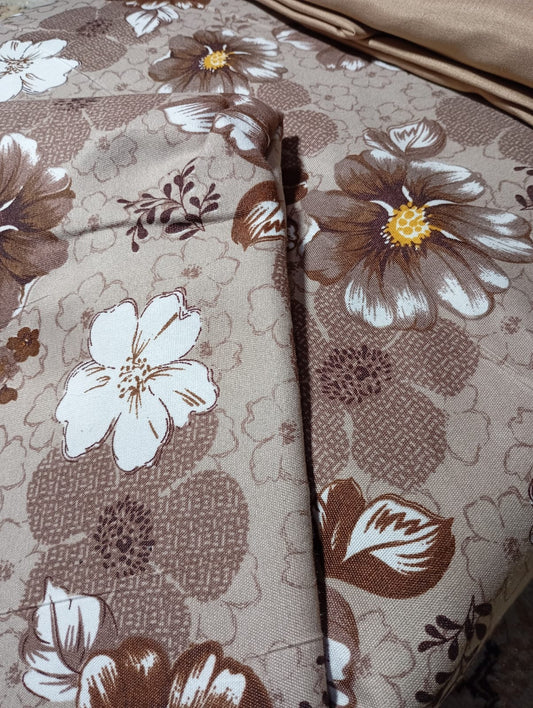 Parure de Lit d’Été 2 Places – 100% Coton Premium – 4 Pièces