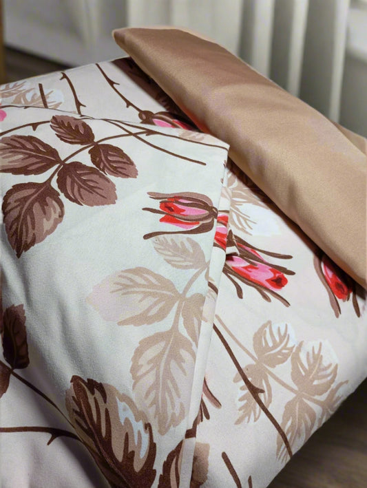 Parure de Lit d’Été 2 Places – 100% Coton Premium – 4 Pièces