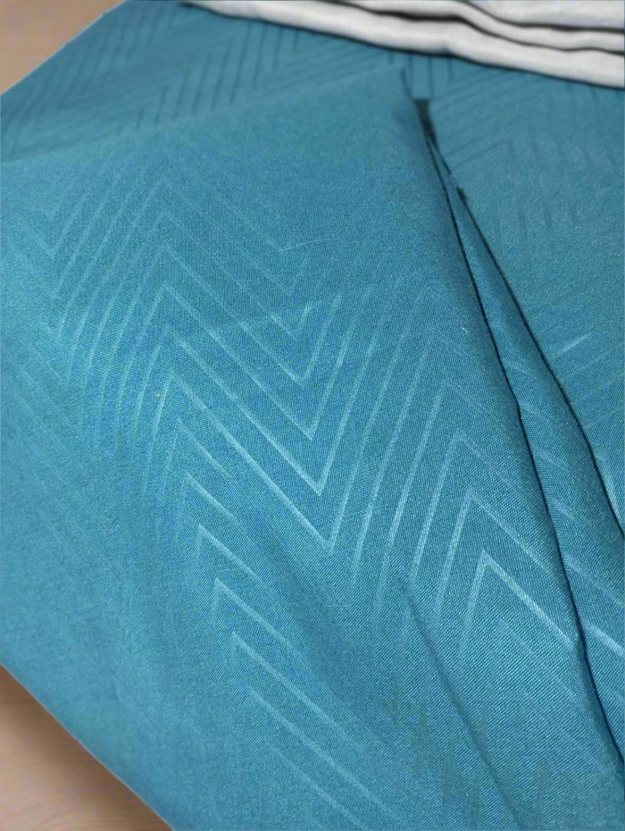 Parure de Lit 2 Places d'Été – 4 Pièces en Coton Microfibre Premium