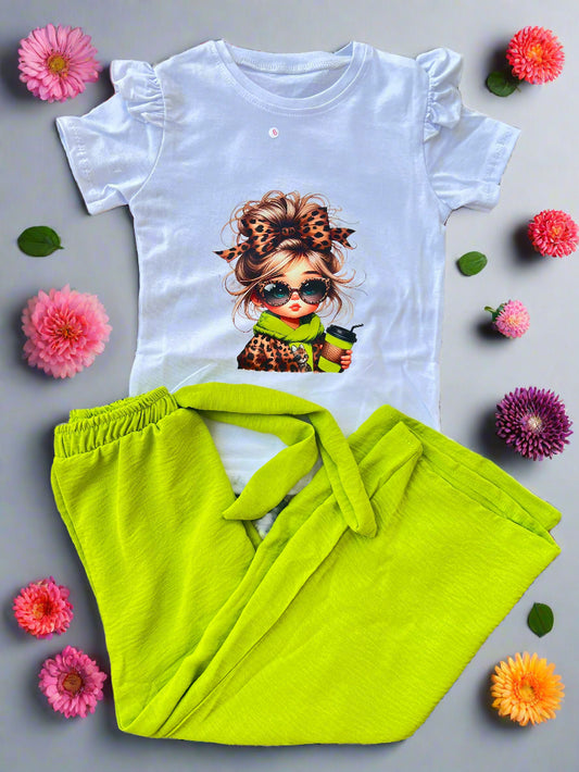 Ensemble baya pull et pantalon fille