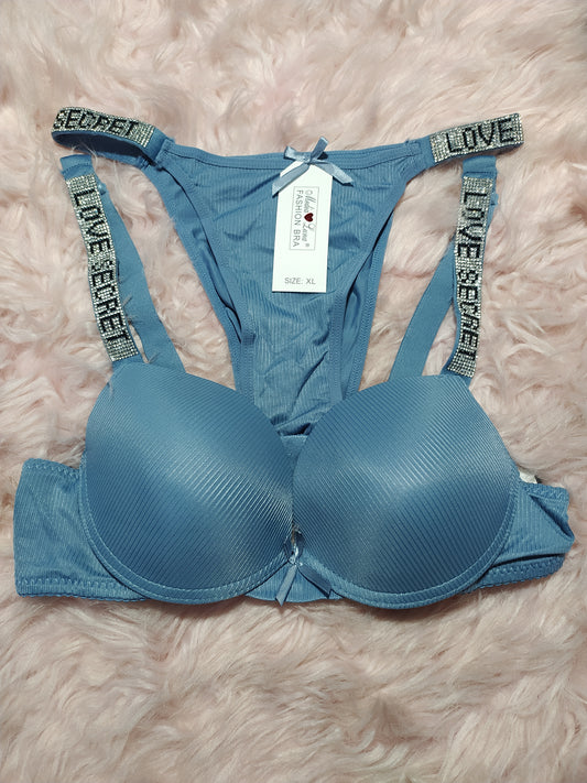Titre : Ensemble 2 pièces en coton avec ceinture fine – LOVE SECRET