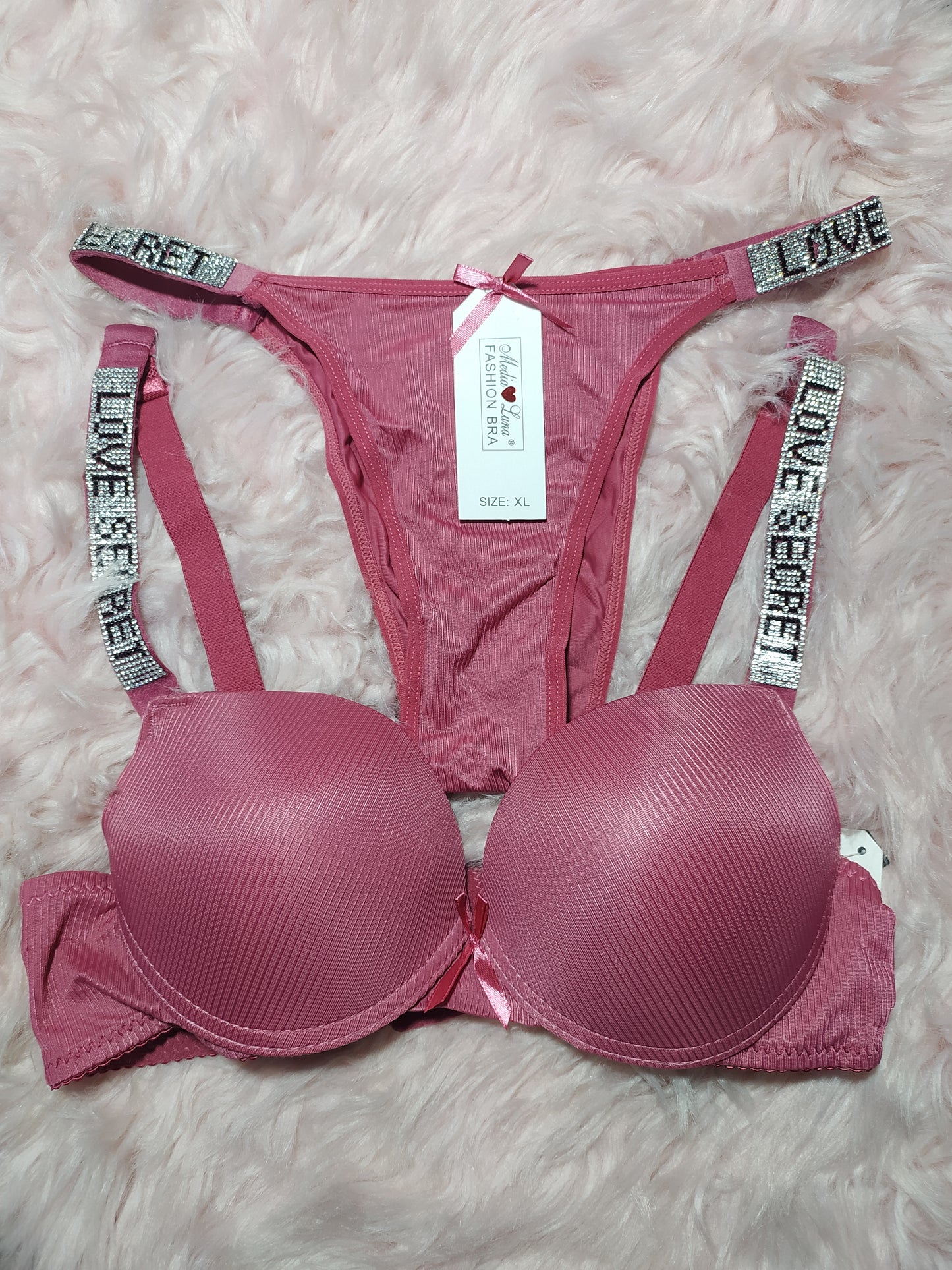 Titre : Ensemble 2 pièces en coton avec ceinture fine – LOVE SECRET