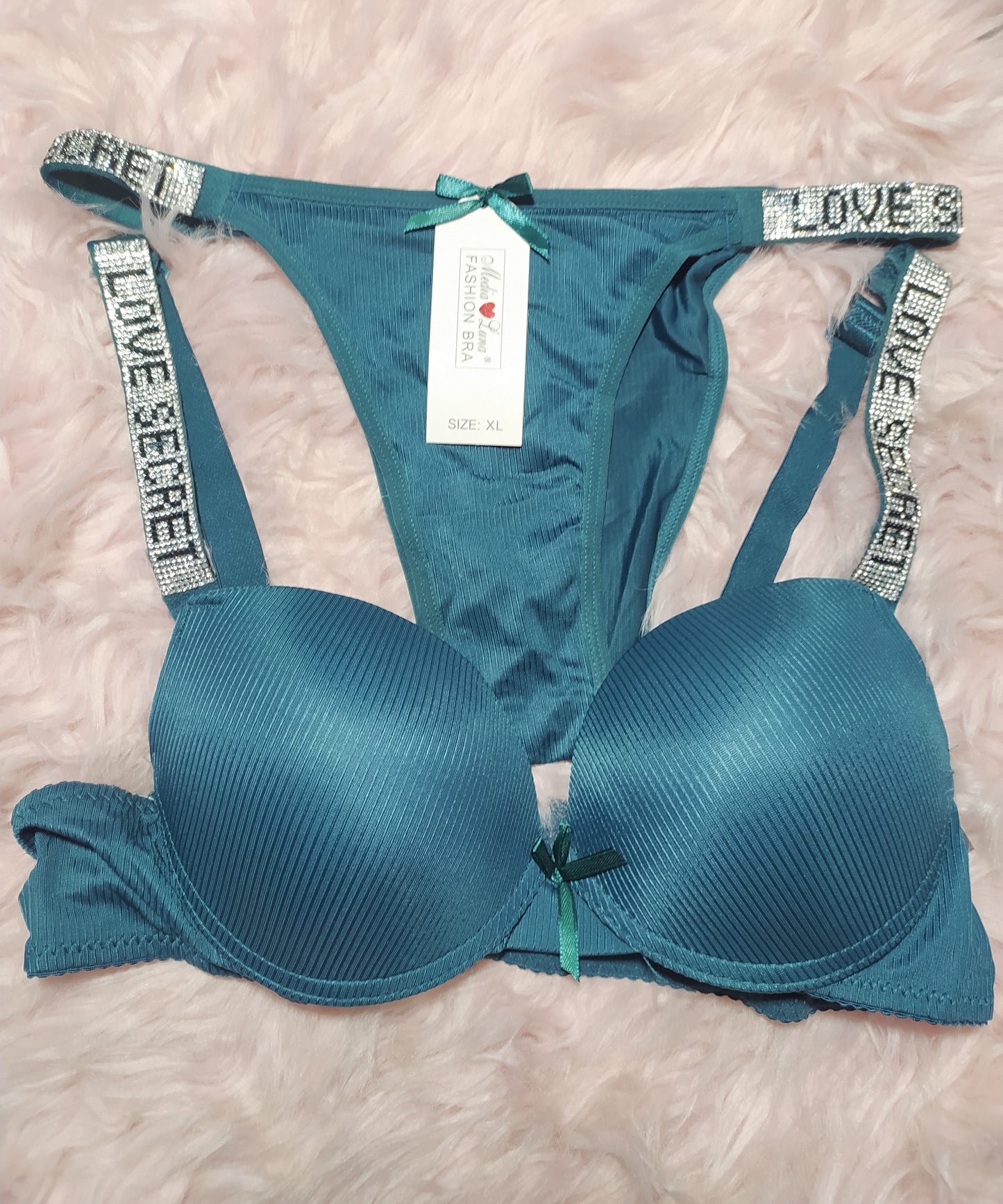 Titre : Ensemble 2 pièces en coton avec ceinture fine – LOVE SECRET