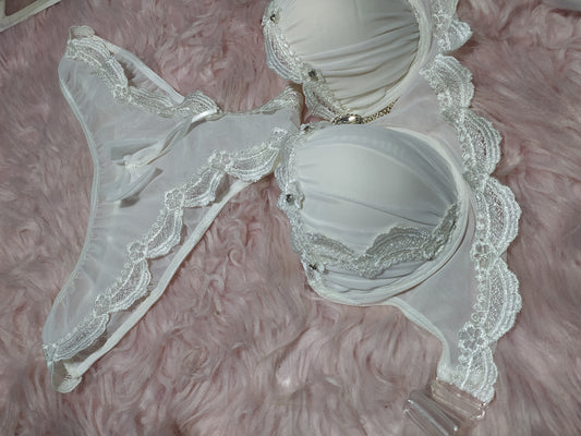 2 pièces de mariage Élégance Nuptiale en Blanc Cassé (2)