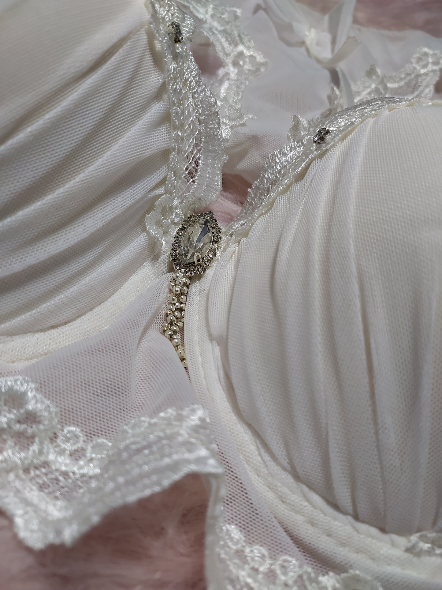 2 pièces de mariage Élégance Nuptiale en Blanc Cassé (2)