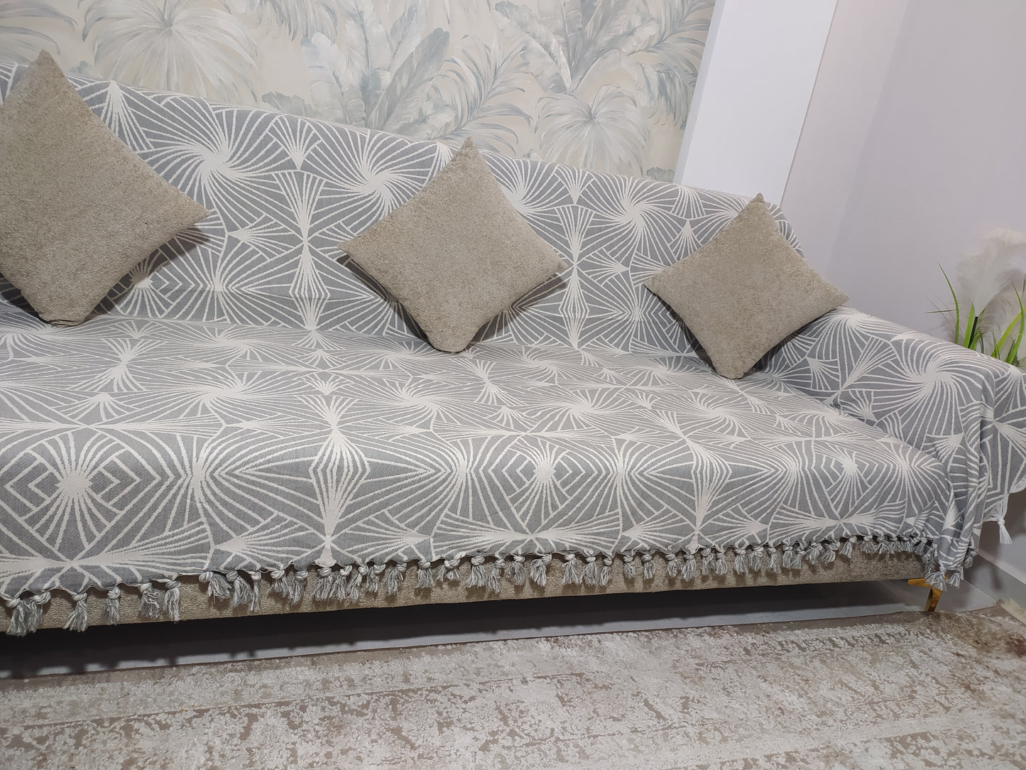 Jeté Gris "Chikh Élégance"