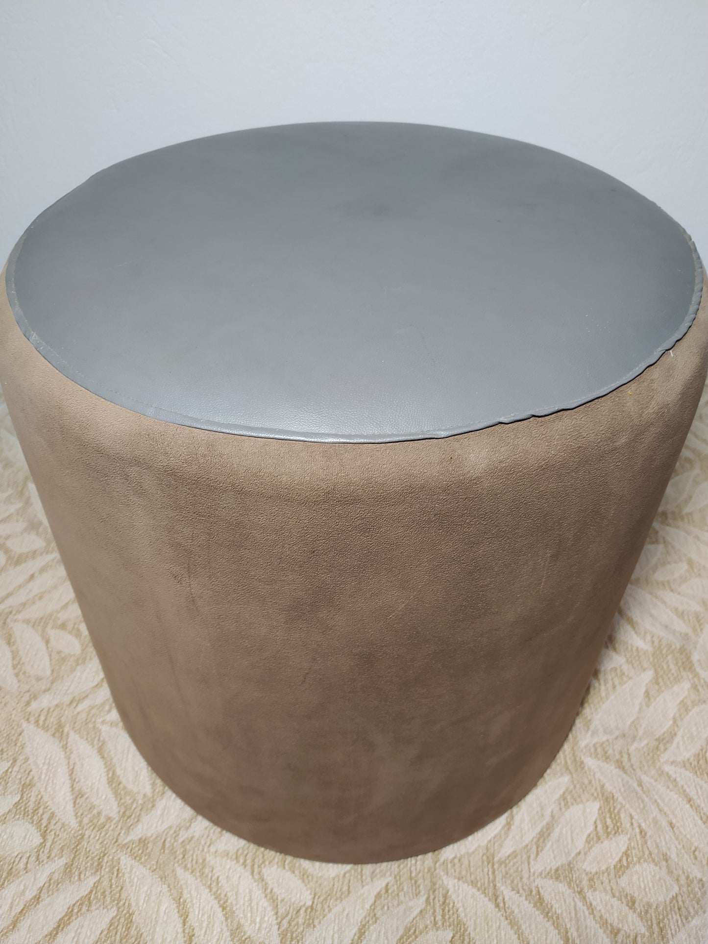 Pouf Marron "Terre Bois"