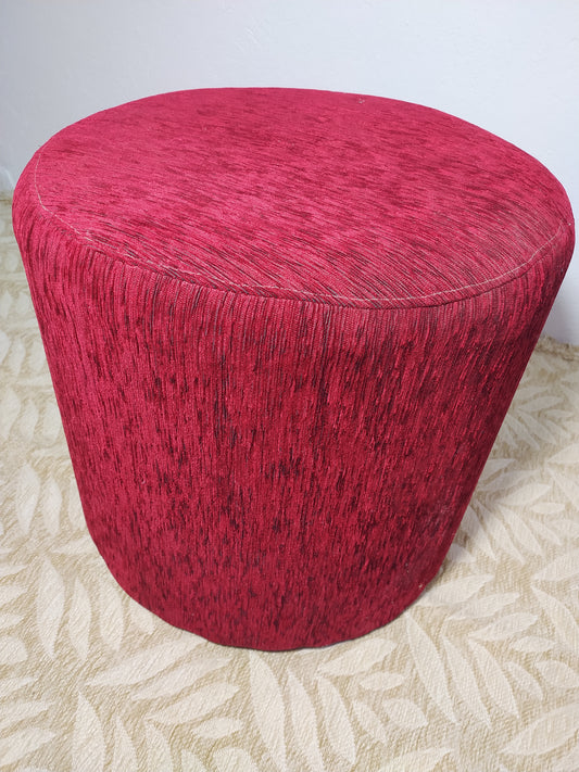 Pouf "Rouge Sable"