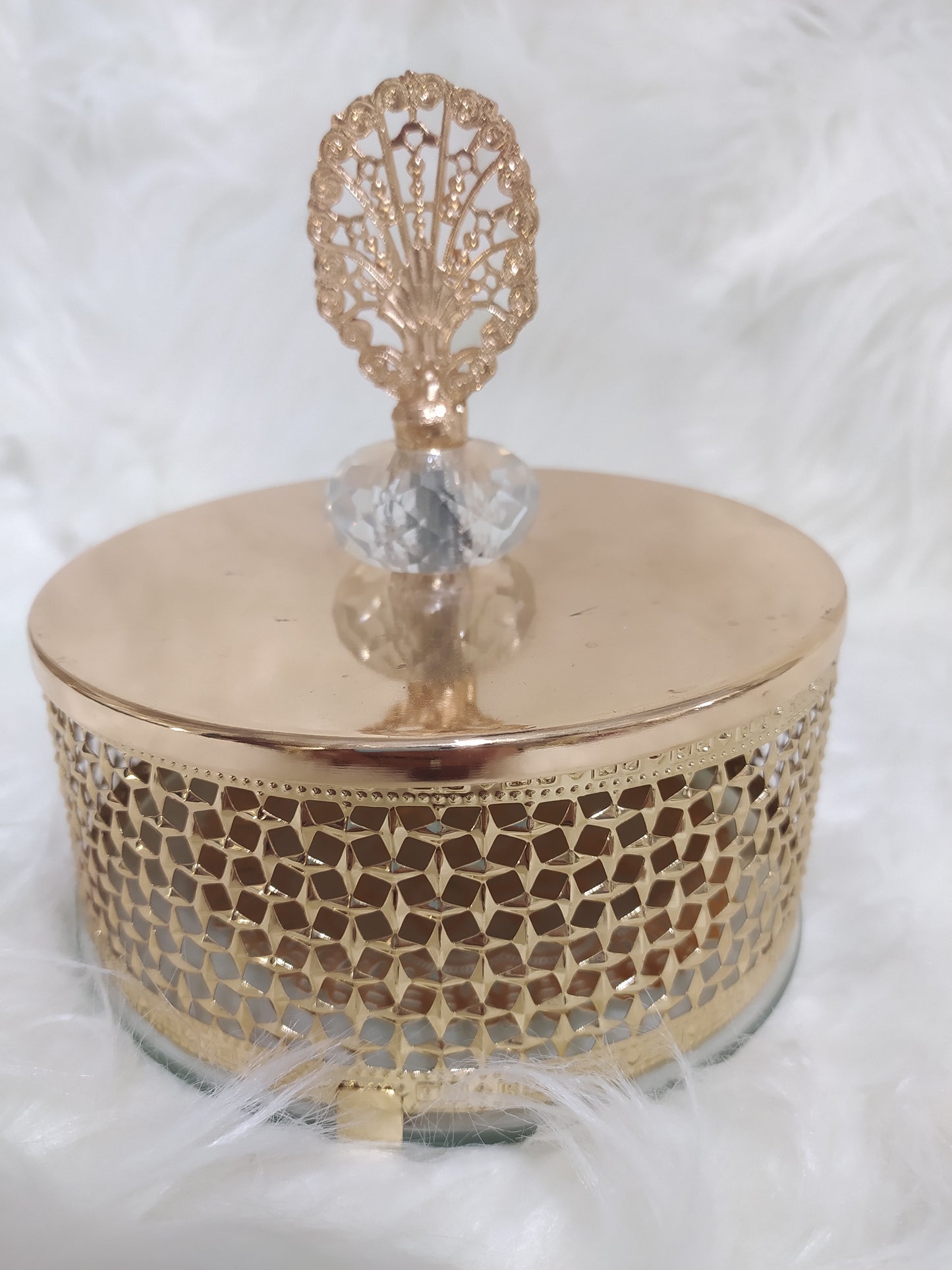 ✨ Bonbonnière Royale Dorée Inoxydable – Élégance et Raffinement pour Vos Événements ✨