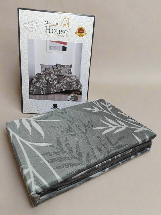 Parure de Lit 2 Places d'Été – 4 Pièces Élégance Florale