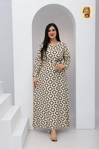 Robe Luxe en Fibranne – Élégance Intemporelle & Confort Exceptionnel