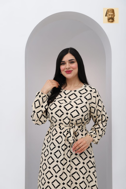 Robe Luxe en Fibranne – Élégance Intemporelle & Confort Exceptionnel