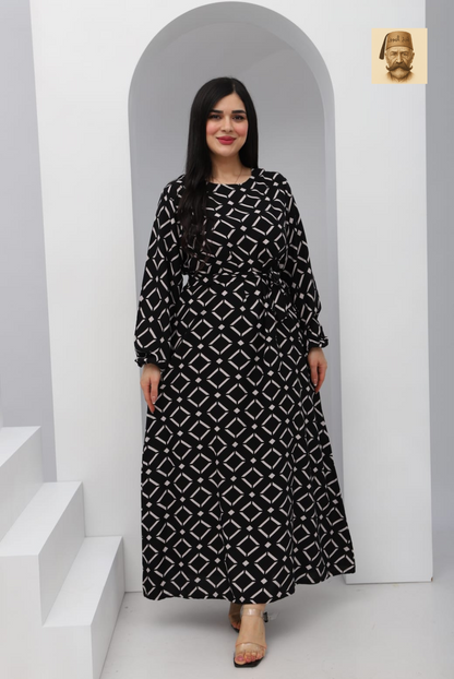 Robe Luxe en Fibranne – Élégance Intemporelle & Confort Exceptionnel