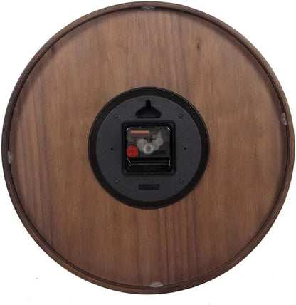 🕰️ L'HORLOGE MURALE QUI ALLIE STYLE VINTAGE & TECHNOLOGIE SILENCIEUSE - 100% CHARME RÉTRO !