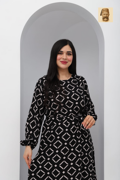Robe Luxe en Fibranne – Élégance Intemporelle & Confort Exceptionnel