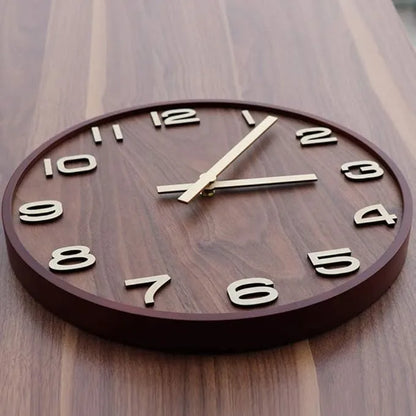 🕰️ L'HORLOGE MURALE QUI ALLIE STYLE VINTAGE & TECHNOLOGIE SILENCIEUSE - 100% CHARME RÉTRO !