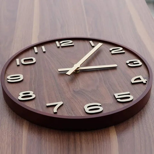 🕰️ L'HORLOGE MURALE QUI ALLIE STYLE VINTAGE & TECHNOLOGIE SILENCIEUSE - 100% CHARME RÉTRO !