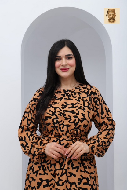 Robe Luxe en Fibranne – Élégance Intemporelle & Confort Exceptionnel