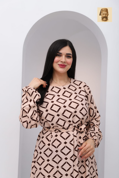 Robe Luxe en Fibranne – Élégance Intemporelle & Confort Exceptionnel