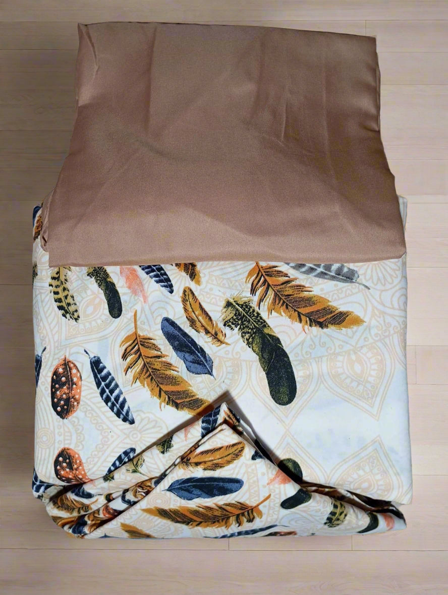 Parure de Lit d’Été 2 Places – 100% Coton Premium – 4 Pièces