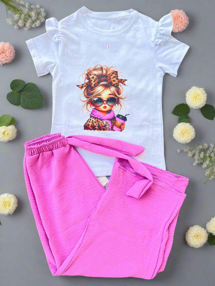 Ensemble baya pull et pantalon fille