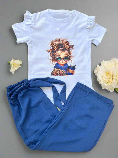 Ensemble baya pull et pantalon fille