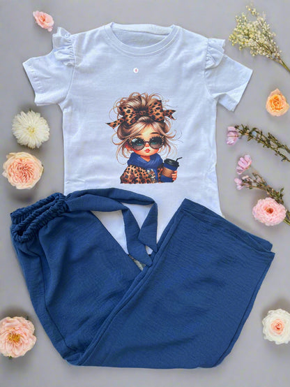 Ensemble baya pull et pantalon fille