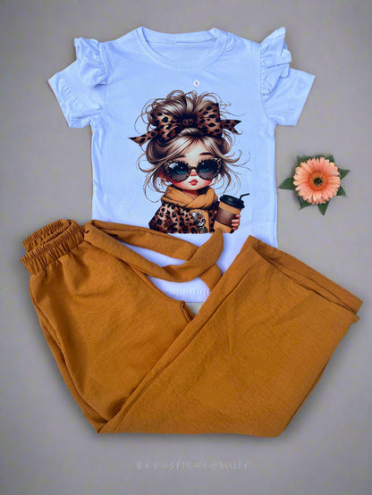 Ensemble baya pull et pantalon fille