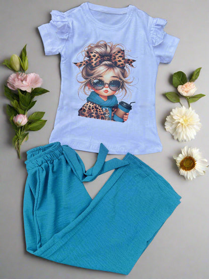 Ensemble baya pull et pantalon fille