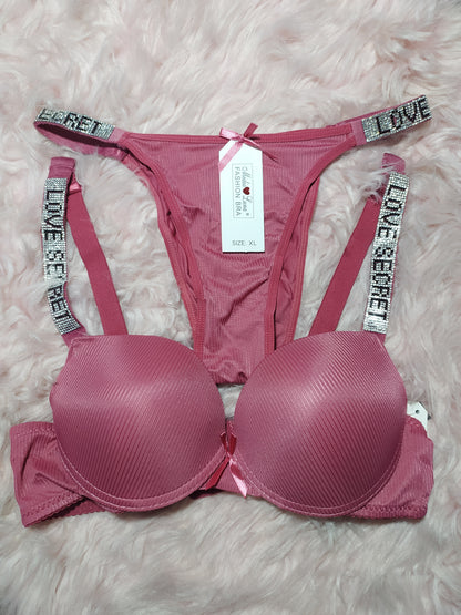 Titre : Ensemble 2 pièces en coton avec ceinture fine – LOVE SECRET