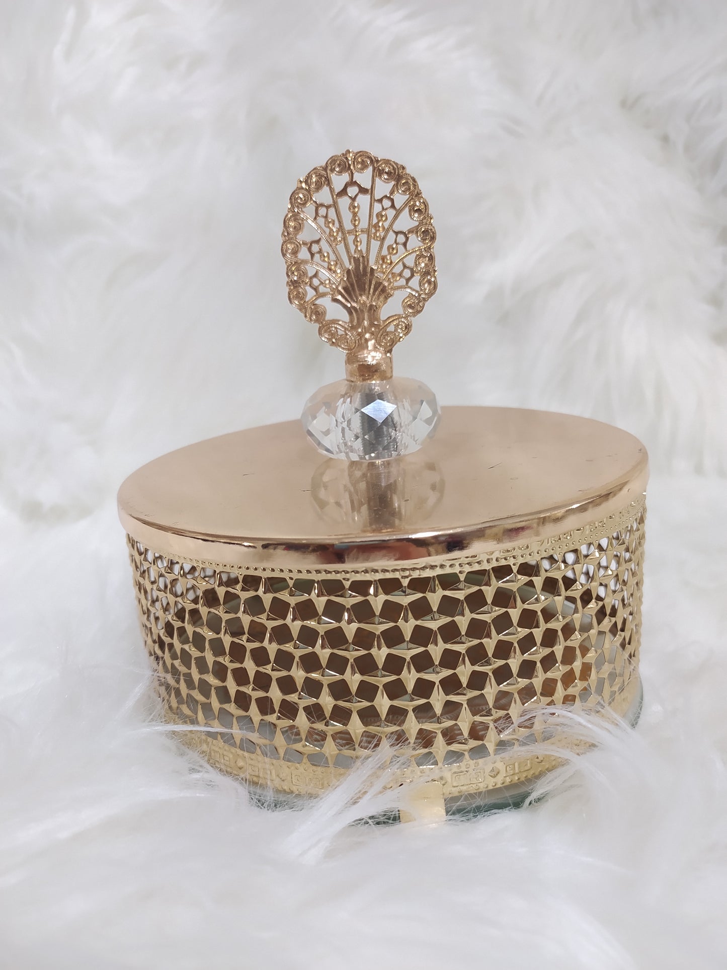 ✨ Bonbonnière Royale Dorée Inoxydable – Élégance et Raffinement pour Vos Événements ✨
