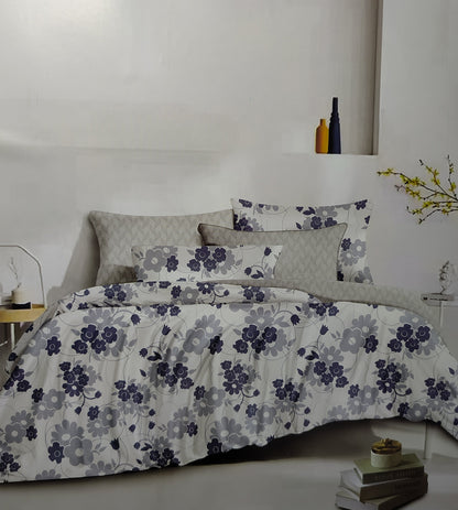 Parure de Lit 2 Places d'Été – 4 Pièces Élégance Florale