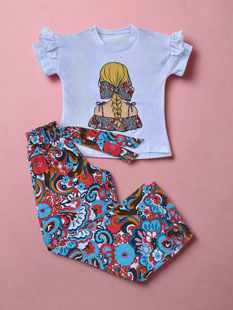 Ensemble pull et pontalon 100% coton
