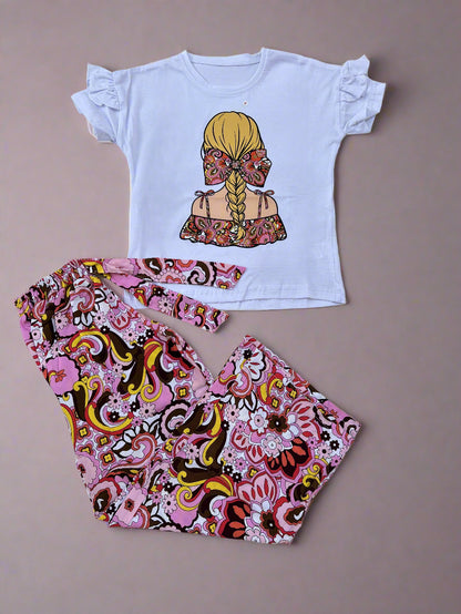 Ensemble pull et pontalon 100% coton